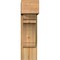 Ekena Millwork Olympic Block Rough Sawn Bracket w/ Offset Brace, Western Red Cedar, 8"W x 20"D x 28"H BKT0806X20X28OLY05RWR - alternate 3